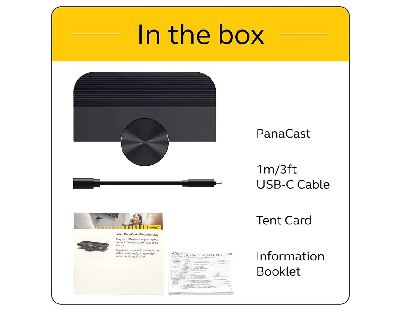Jabra Conferencing Camera PanaCast Intelligent 180° Panoramic - Image 2