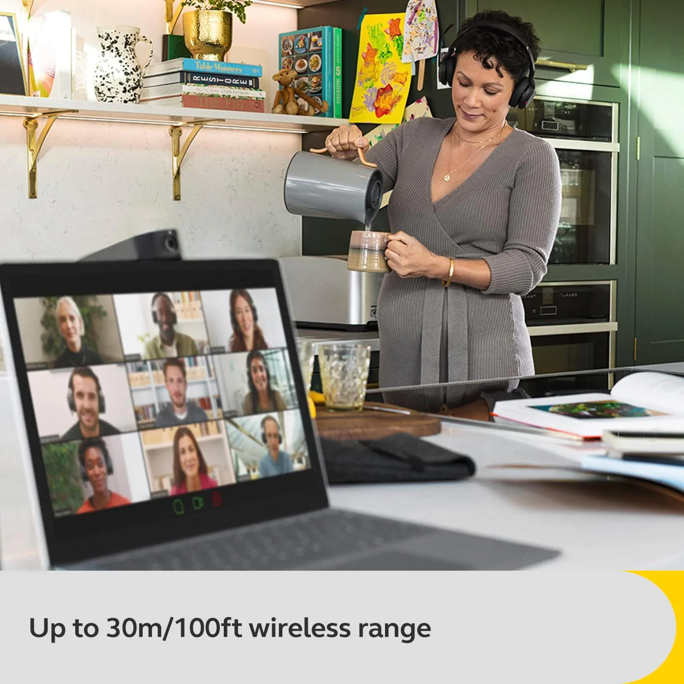 Jabra Headset Evolve2 55 Wireless Stero With Charging Dock - Image 7