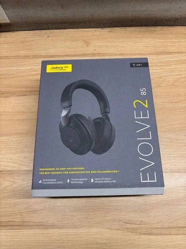 Jabra Headset Evolve2 85 Wireless Black