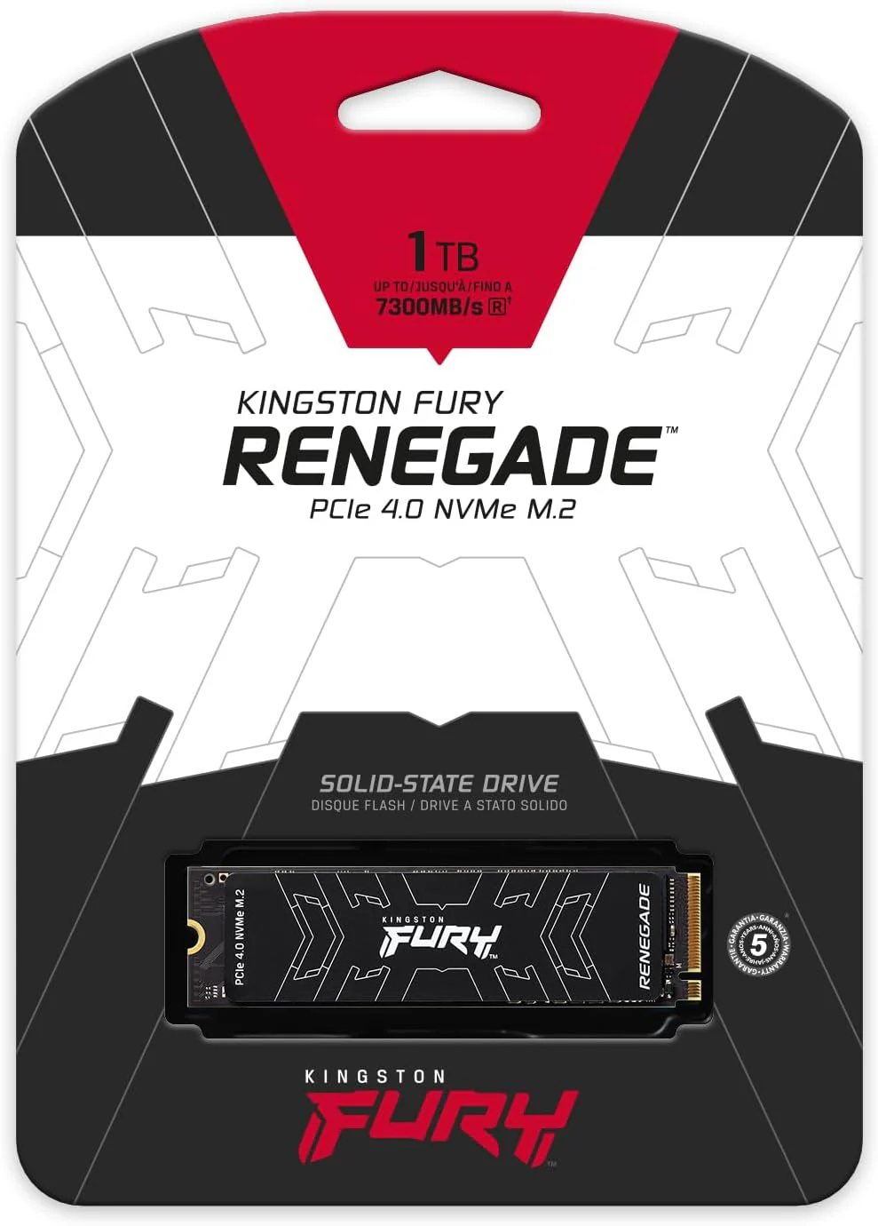 Kingston M.2 NVME SSD 1TB Fury Renegade - Image 2