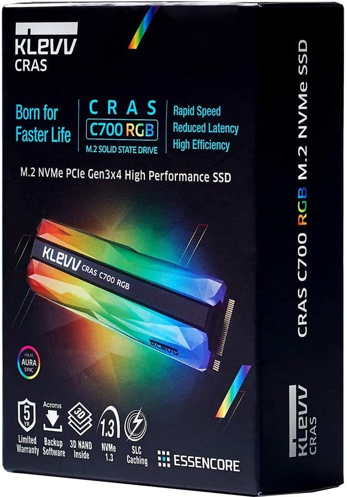 Klevv C700 Rgb 960gb - M.2 Nvme Ssd - Image 2