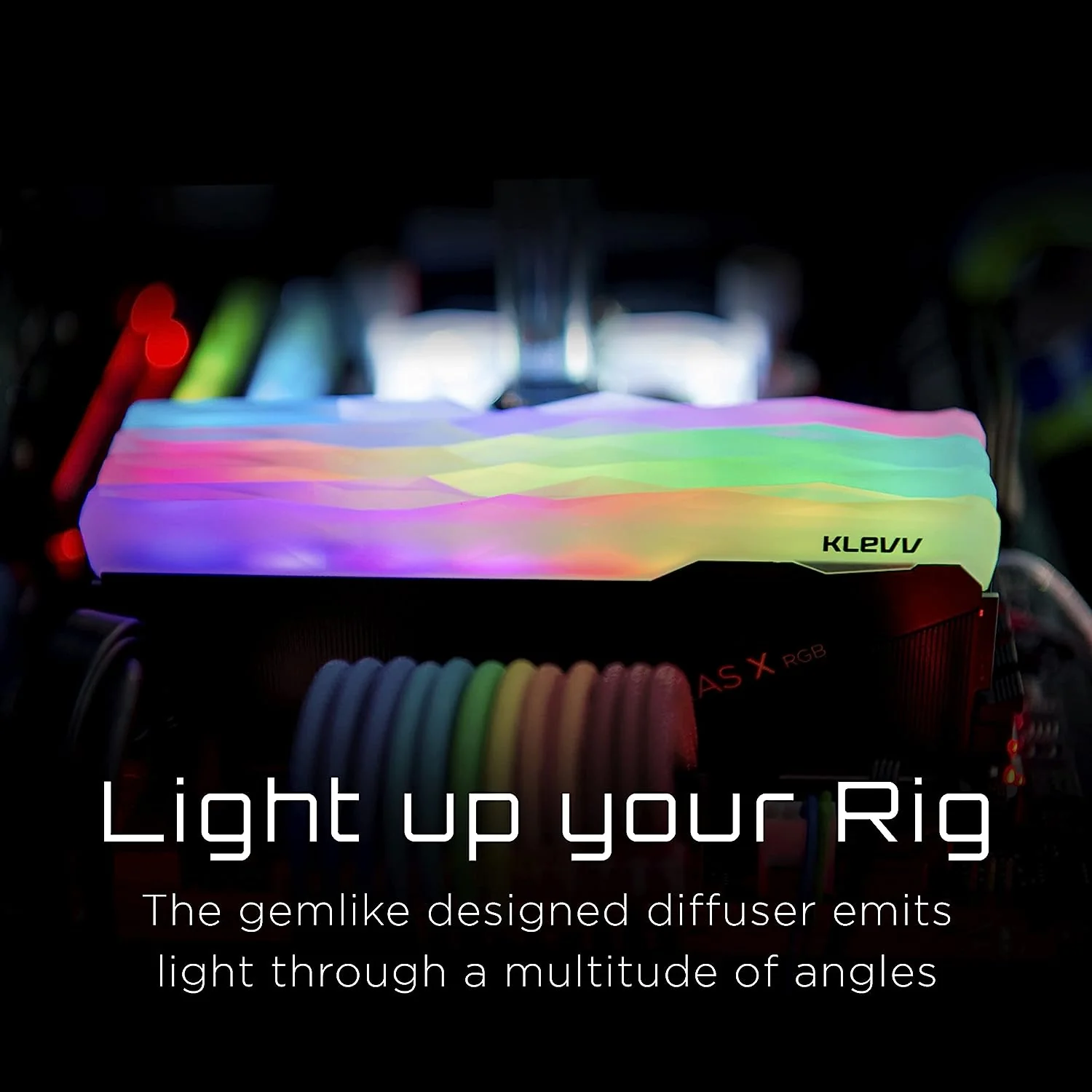 KLEVV Ram Desktop Cras X RGB 16GB Kit (2x 8GB) DDR4-3600MHz - Image 3