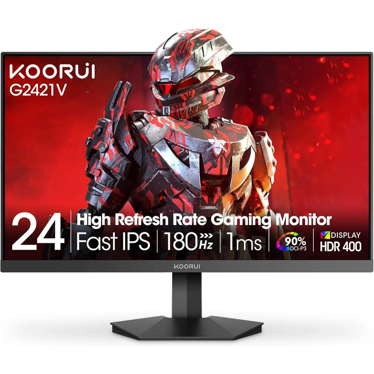 Koorui LED Monitor G2421v 24 inches 2K QHD 180Hz 1ms IPS