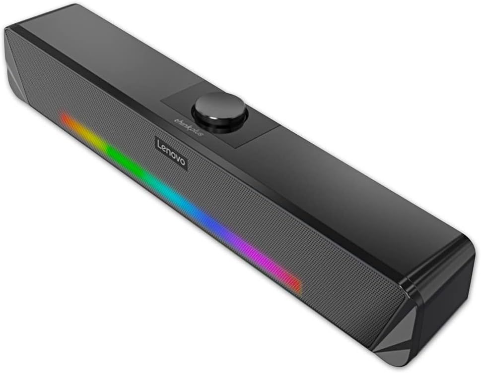 Lenovo Speaker TS33-B Thinkplus Desktop Soundbar - Image 4