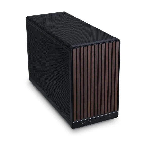Lian Li Casing A3 mATX Wooden Panal Black - Image 2