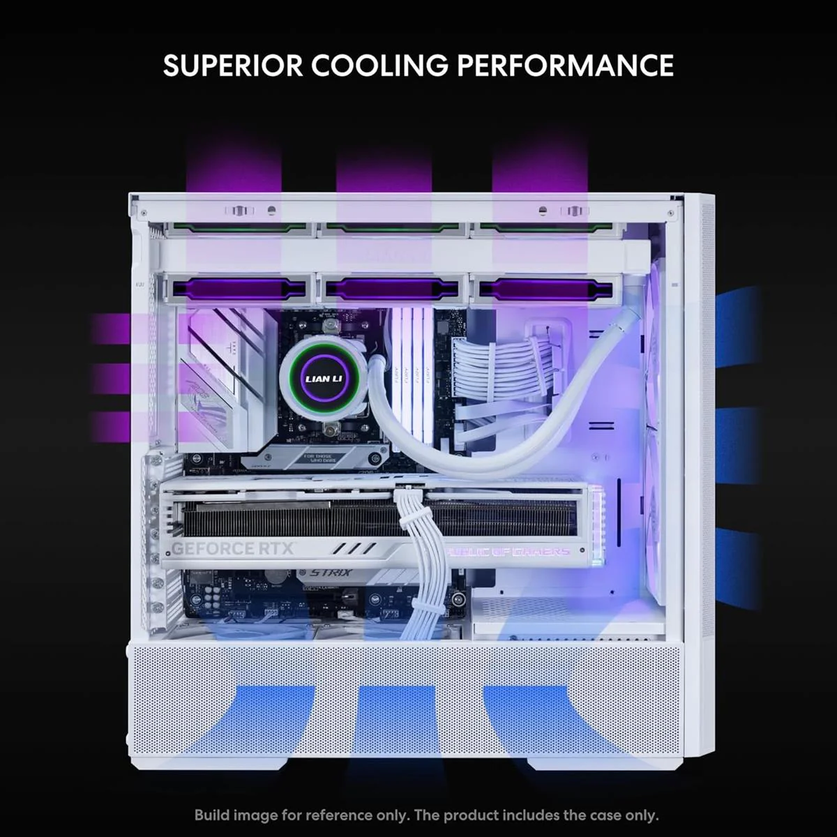 Lian Li Casing Lancool 207 ATX RGB White - Image 6