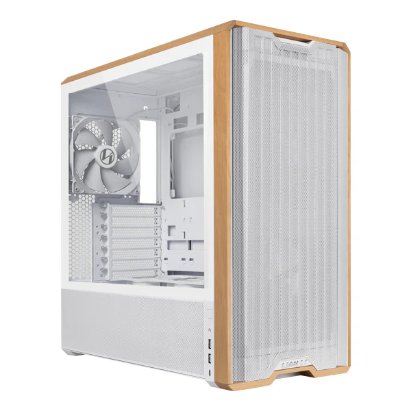 Lian Li Casing Lancool 217 E ATX 5x PWM fan white