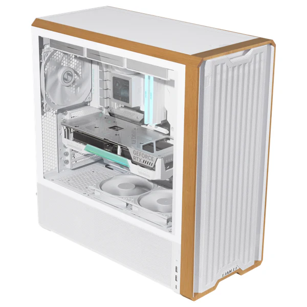 Lian Li Casing Lancool 217 E ATX 5x PWM fan white - Image 2