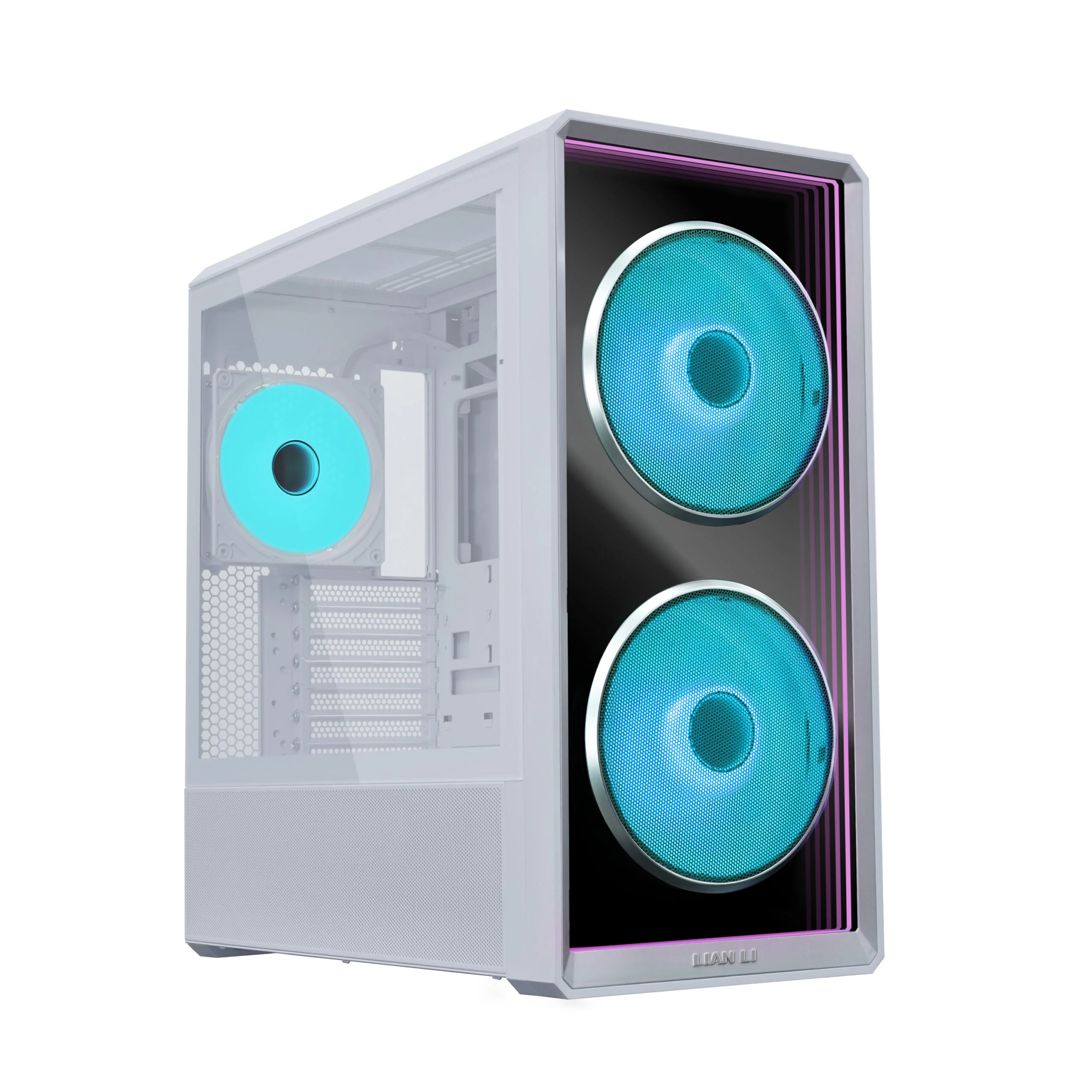 Lian Li Casing LanCool 217 INF White with 3ARGB - Image 2