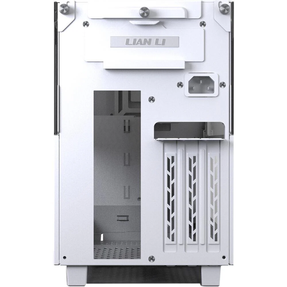 Lian Li Casing Q58 Mini-ITX Case with PCIe 4.0 Riser Card – White - Image 3