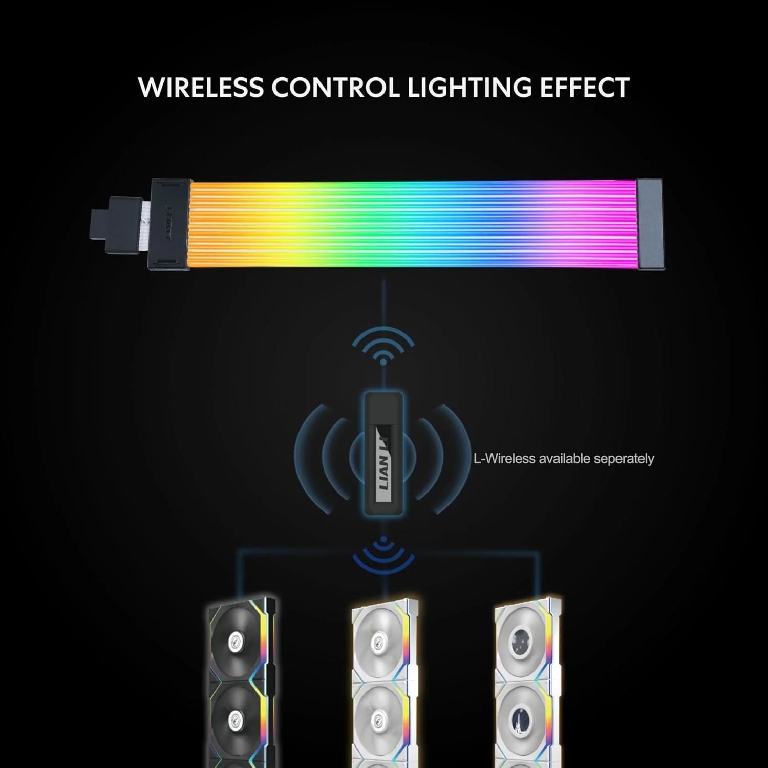 Lian Li Strimer Cable Wireless 16 Pin 16-12 (12V-2X6) - Image 3
