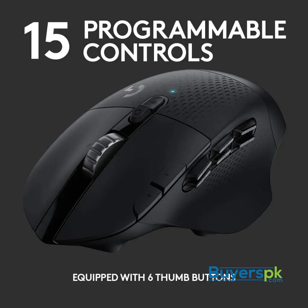 Logitech G604 Lightspeed Wireless Gaming Mouse - Image 2