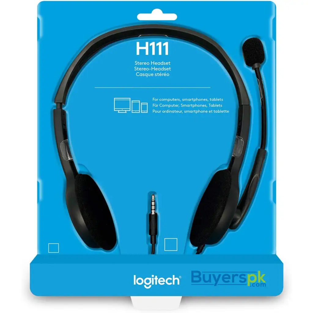 Logitech H111 Stereo Headset - Image 3