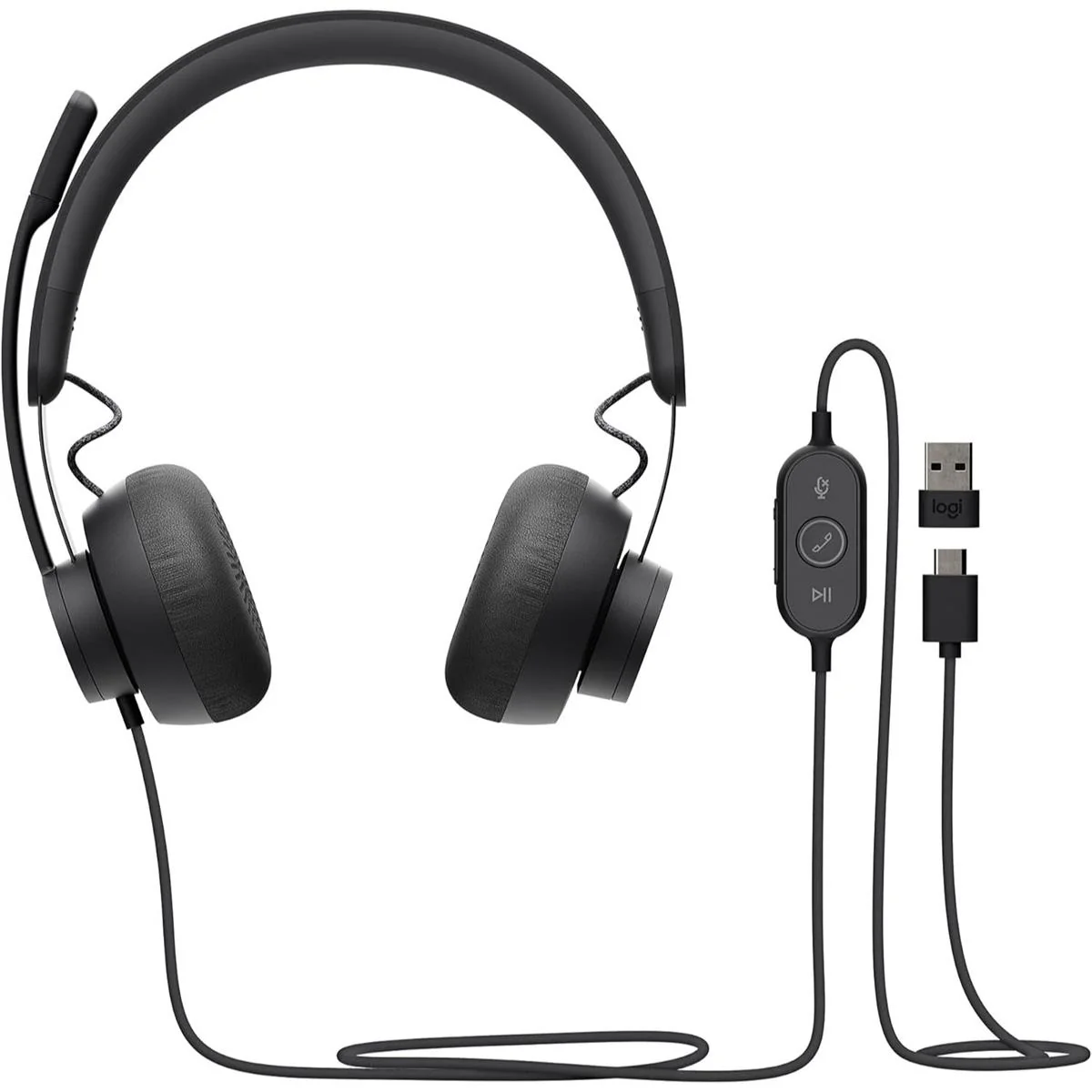 Logitech Headset Zone Wired Type C and USB A