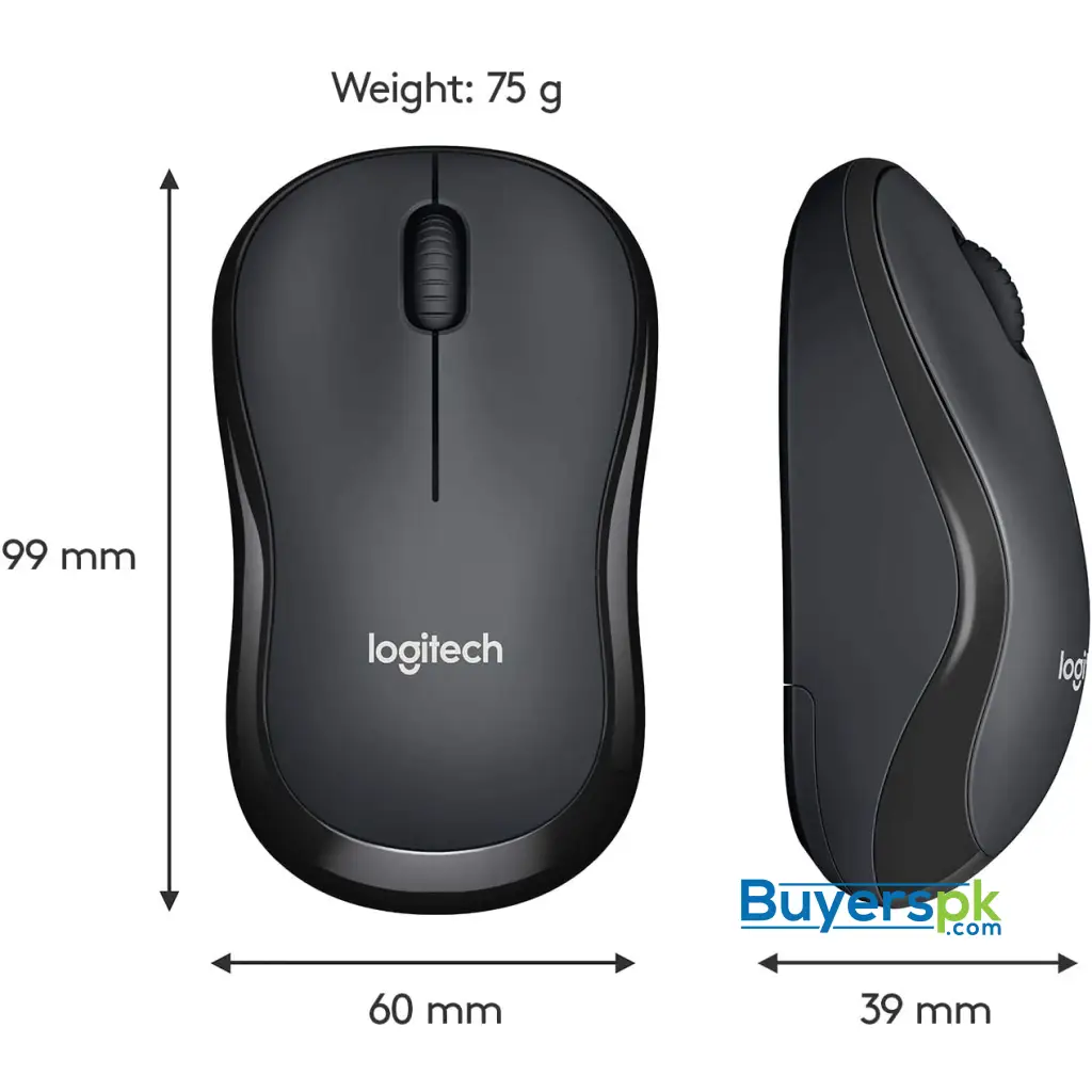 Logitech M221 Silent Wireless Mouse - Image 3