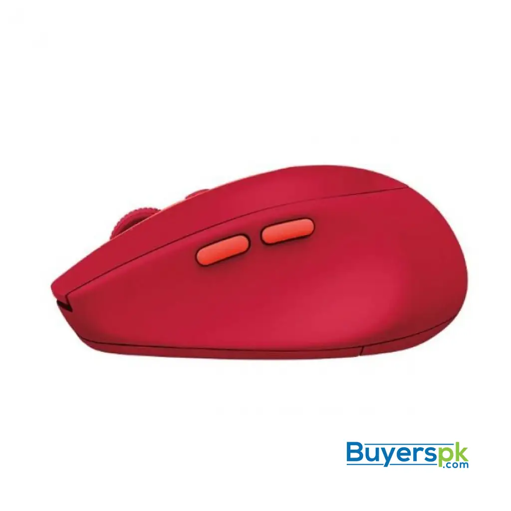 Logitech M590 Multi-device Silent Wireless Mouse - Red - Image 2