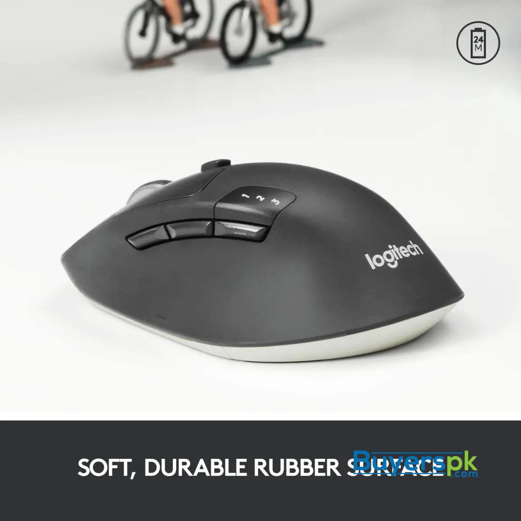 Logitech M720 Triathlon Multi-device Wireless Mouse - Image 2