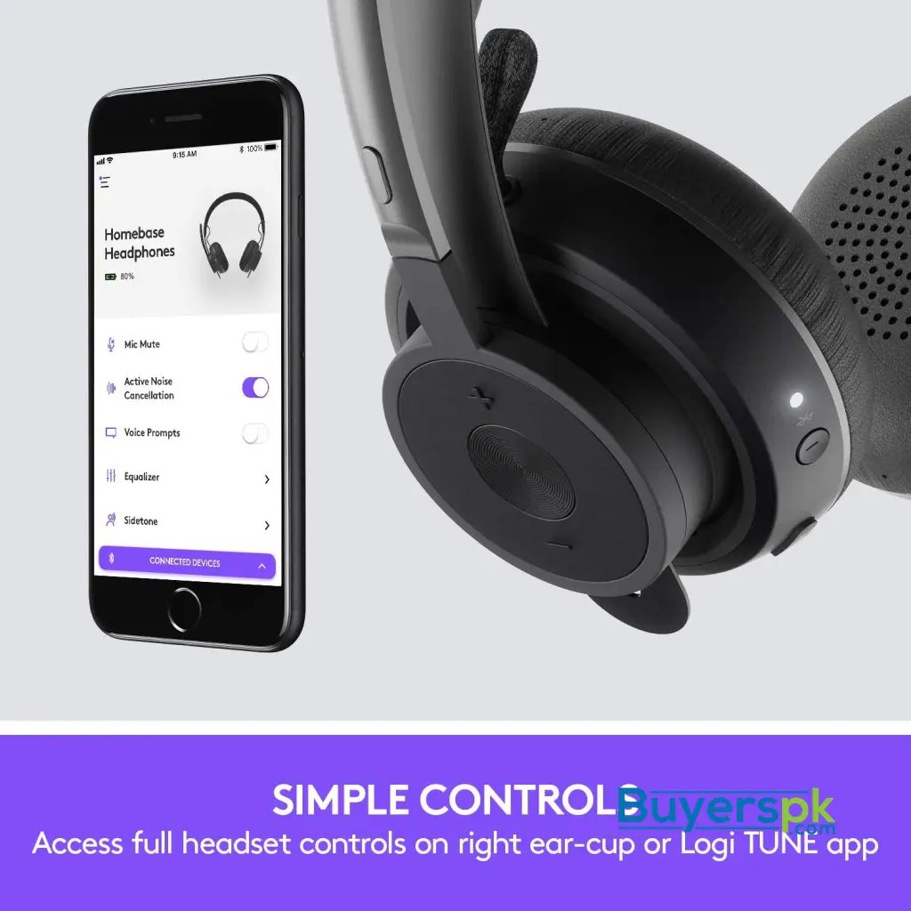 Logitech Zone Wireless Bluetooth Headset - Image 5