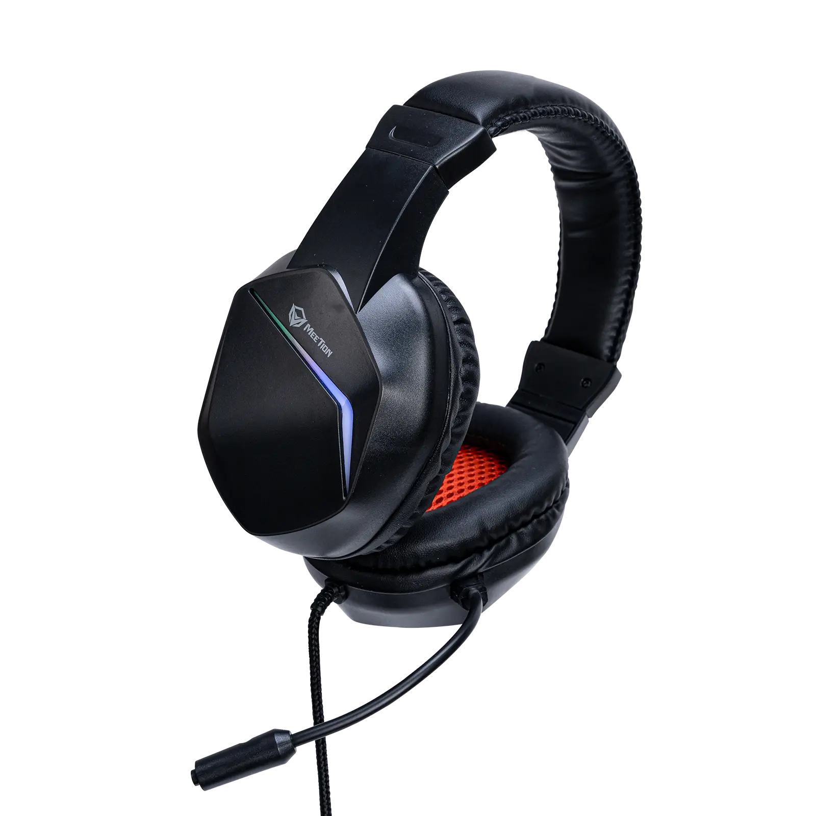 Meetion Headset HP 022 Noise Cancelling RGB Wired Gaming Headset - Image 4