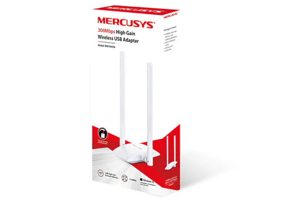 Mercusys Wifi USB Adapter 300Mpbs MW300UH - Image 2