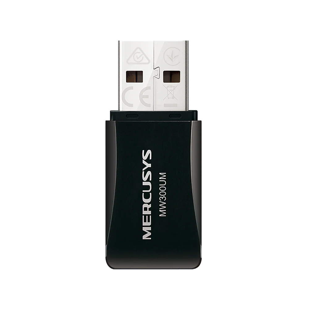Mercusys Wireless Mini USB Adapter MW300UM N300 - Image 2