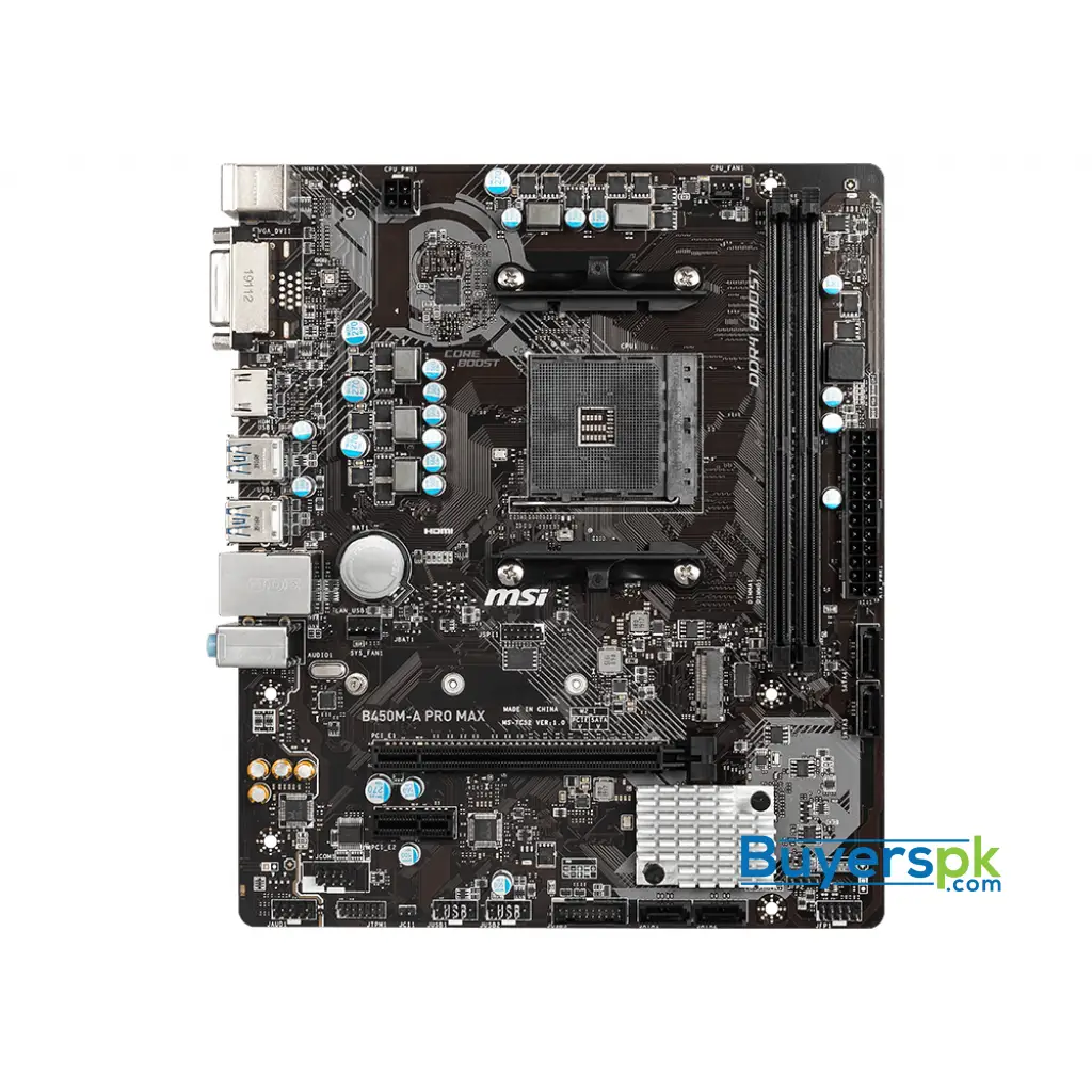 Msi Motherboard B450m-a Pro Max
