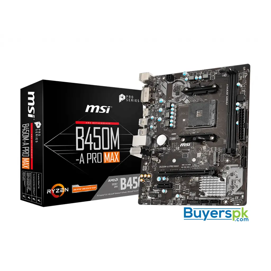 Msi Motherboard B450m-a Pro Max - Image 2