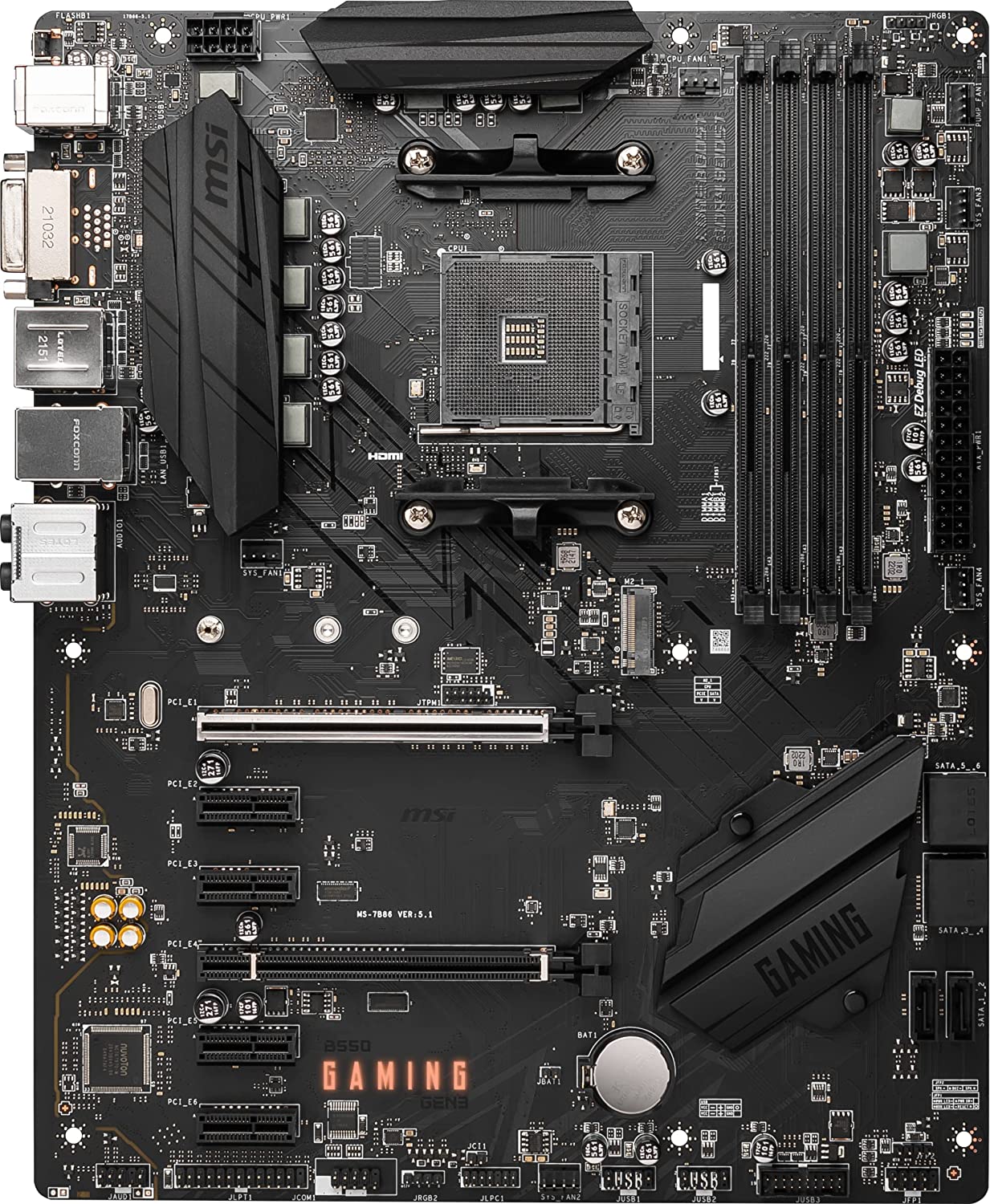 MSI B550 Gaming GEN3 Gaming Motherboard - Image 2