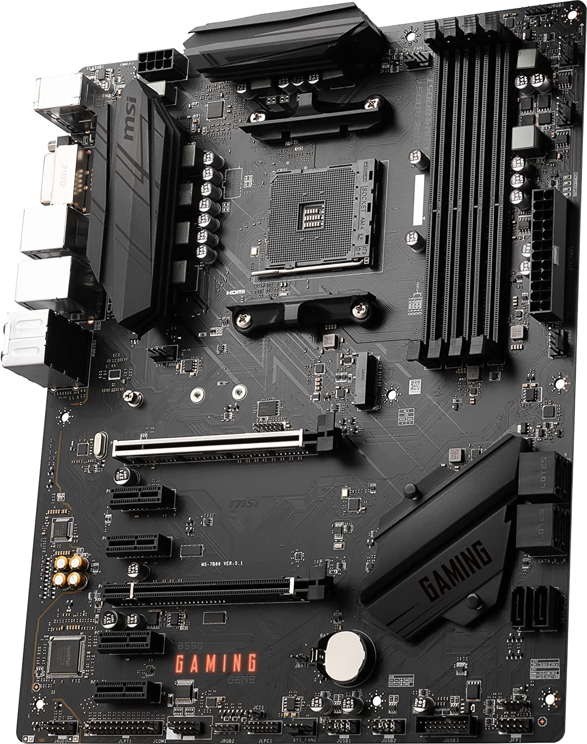 MSI B550 Gaming GEN3 Gaming Motherboard Used - Image 3