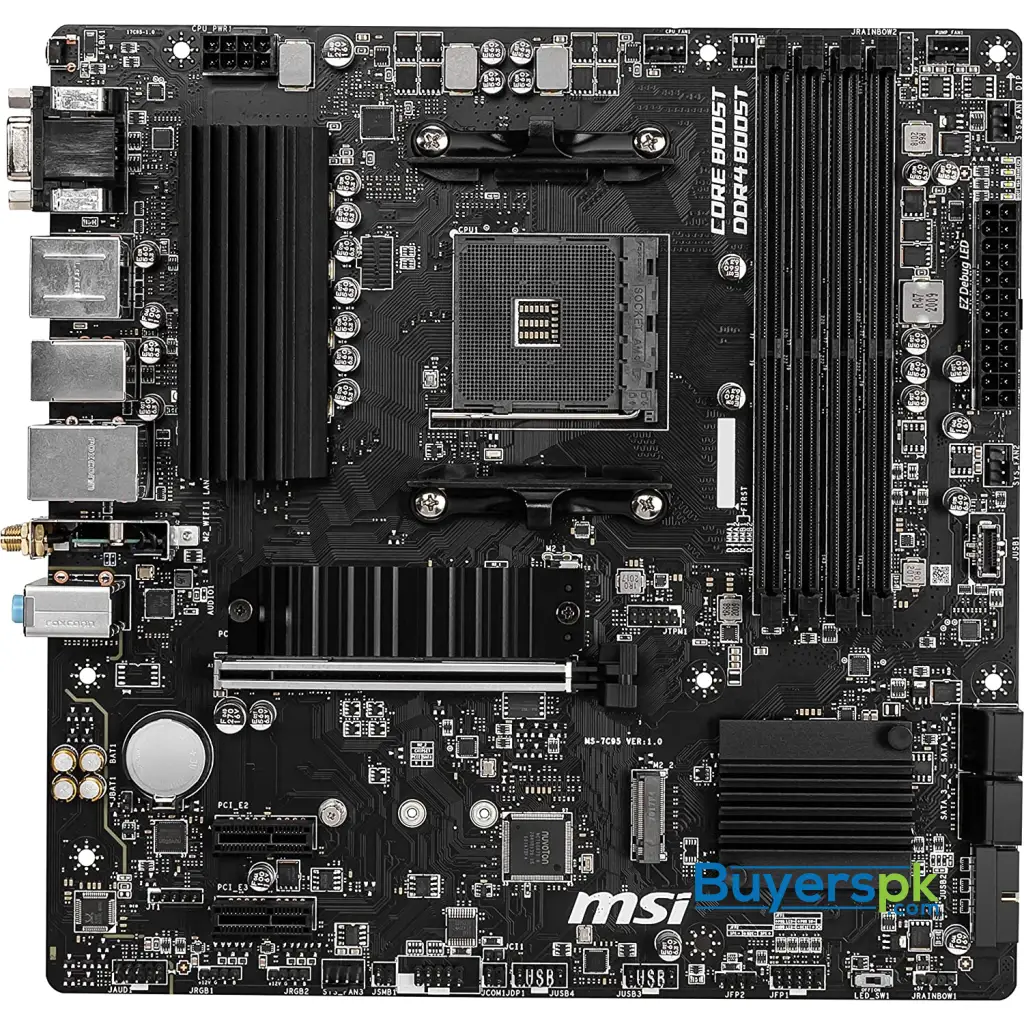 Msi B550m Pro-vdh Wifi Micro Atx Am4 Motherboard - Image 2