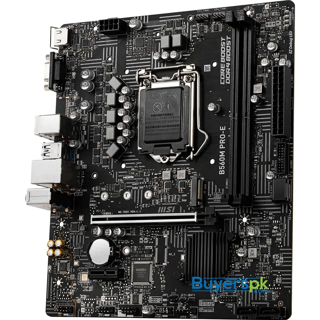 Msi B560m Pro e Motherboard - Image 2