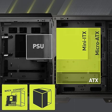 MSI Gaming PC Case MAG PANO 100L PZ - Image 4