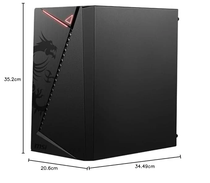 MSI Gaming PC Case MAG Shield M301 Micro-ATX Tower - Image 5