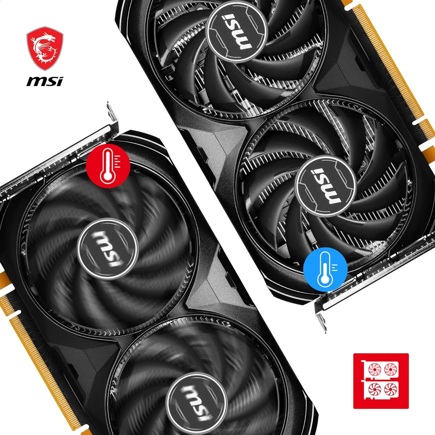 MSI Graphics Card RTX 4060 Ti Ventus 2X 16GB OC - Image 3