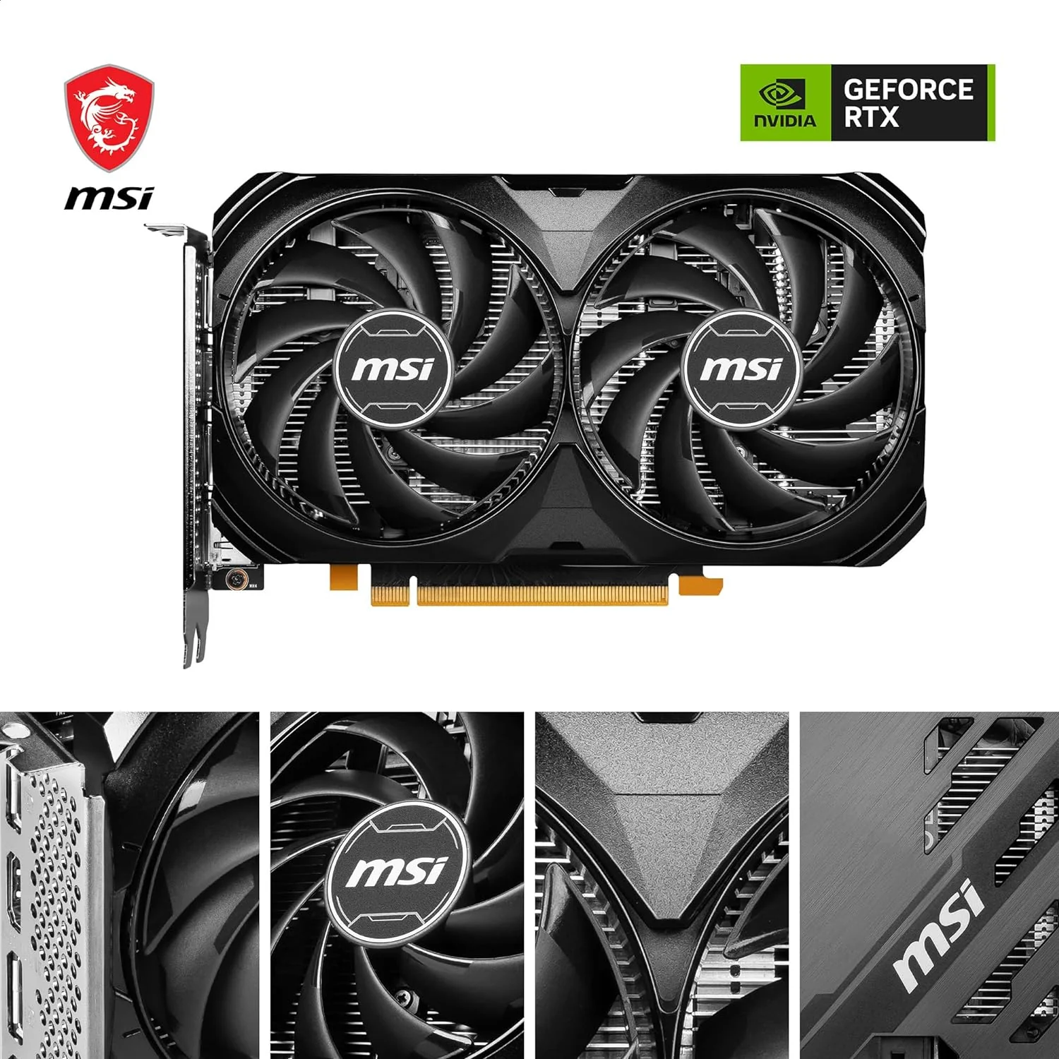 MSI Graphics Card RTX 4060 Ti Ventus 2X 16GB OC - Image 4