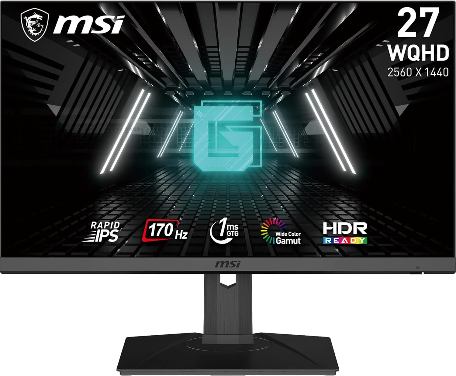 MSI LED Monitor 27 Inch G272QPF IPS 170HZ WQHD