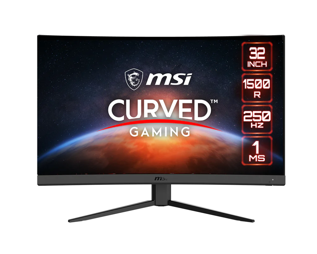 MSI LED Monitor G32C4X 32 Inch 1080p 250Hz Curved Gaming