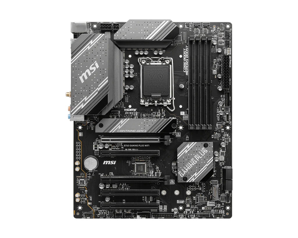 MSI Motherboard B760 Gaming Plus Wifi DDR5 - Image 2