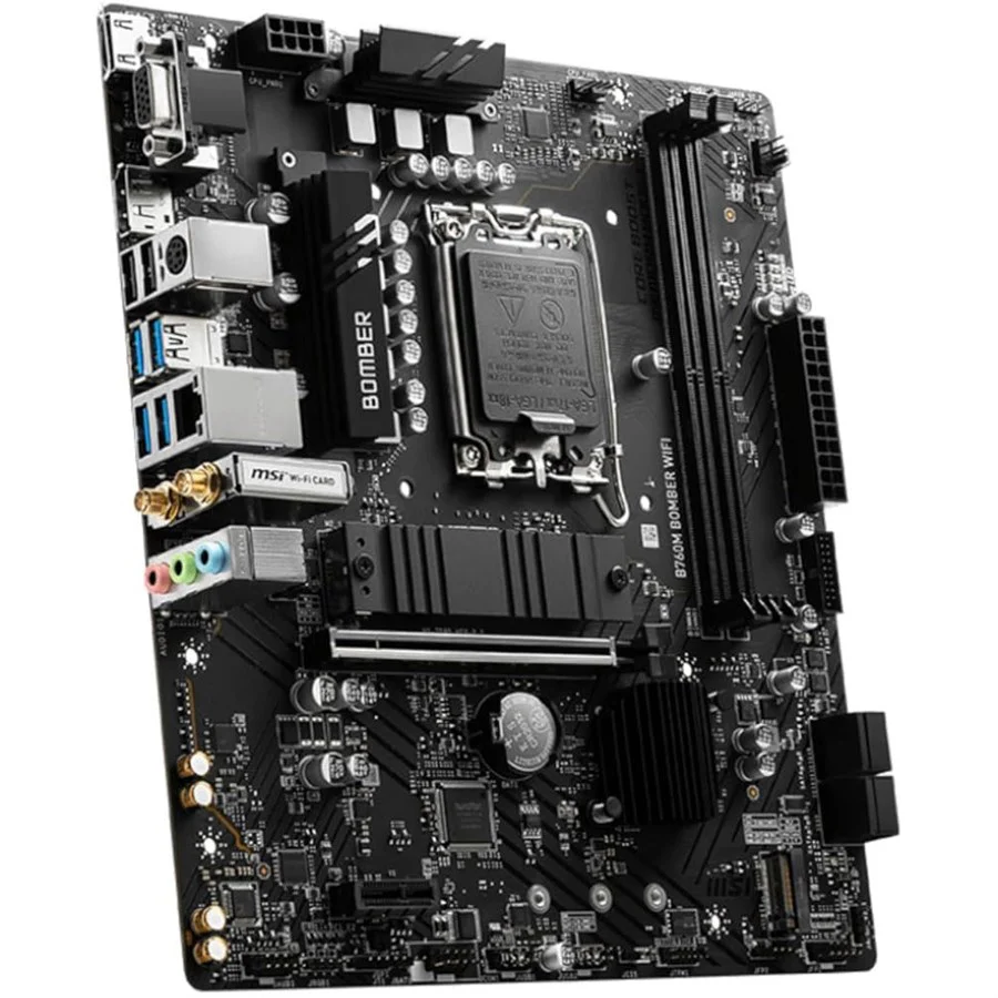 MSI Motherboard B760M BOMBER WIFI DDR5 - Image 4