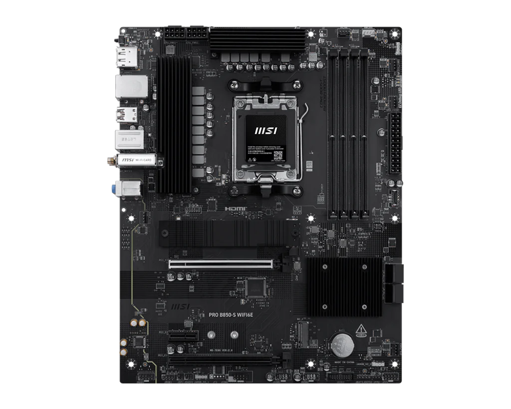 MSI Motherboard B850-S WIFI6E ATX DDR5 - Image 2