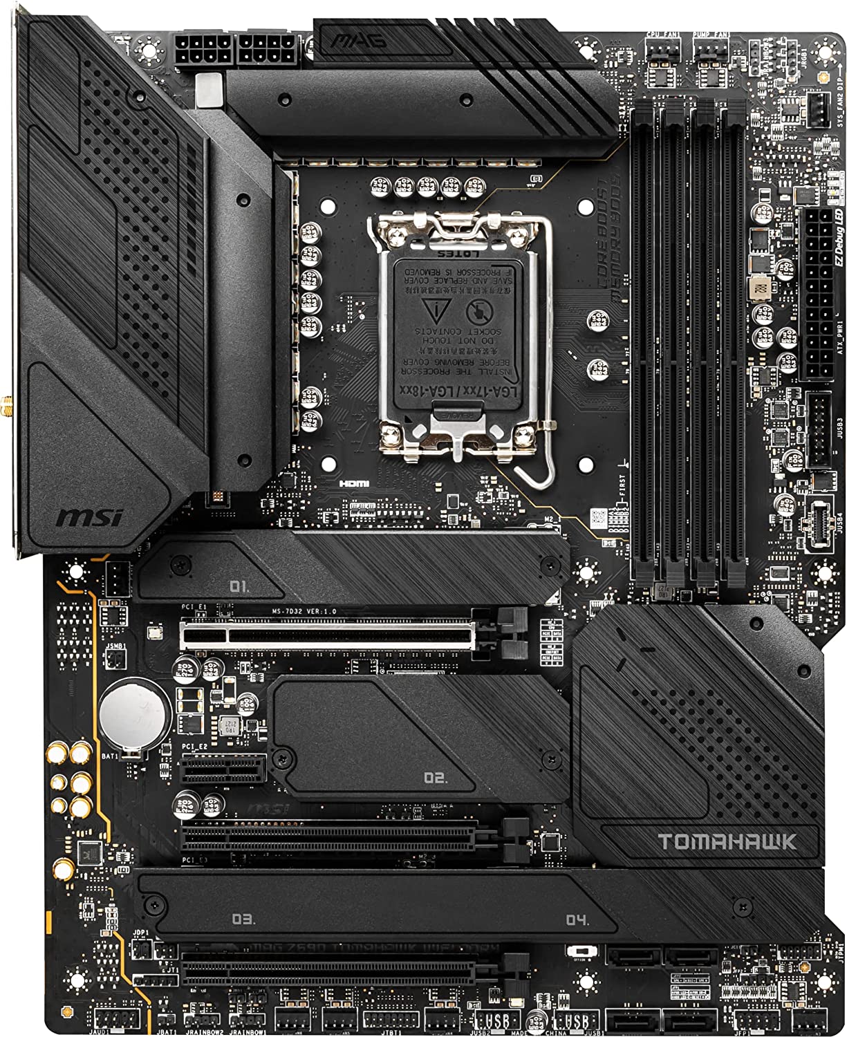 MSI Motherboard MAG Z690 TOMAHAWK WIFI DDR4 - Image 2