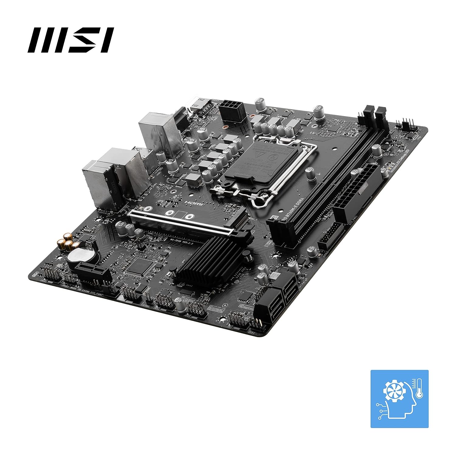 MSI Motherboard PRO B760M-E DDR4 - Image 4