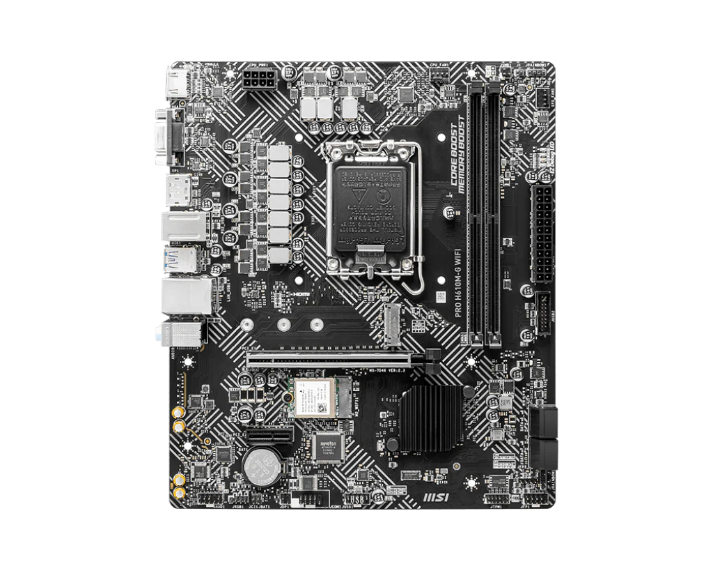 MSI Motherboard Pro H610m-G DDR5 Wifi - Image 2