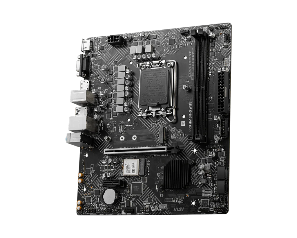 MSI Motherboard Pro H610m-G DDR5 Wifi - Image 4