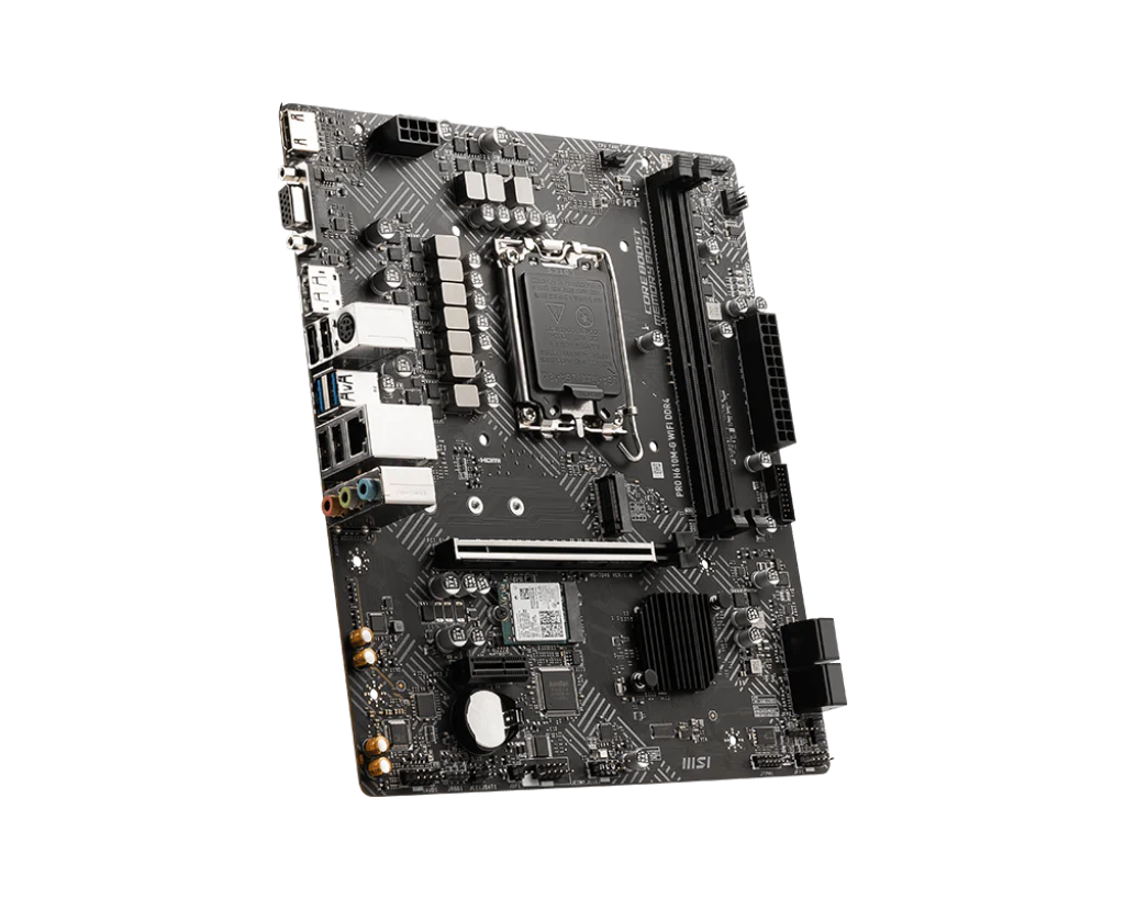 MSI Motherboard pro H610m-G WIFI DDR4 - Image 2