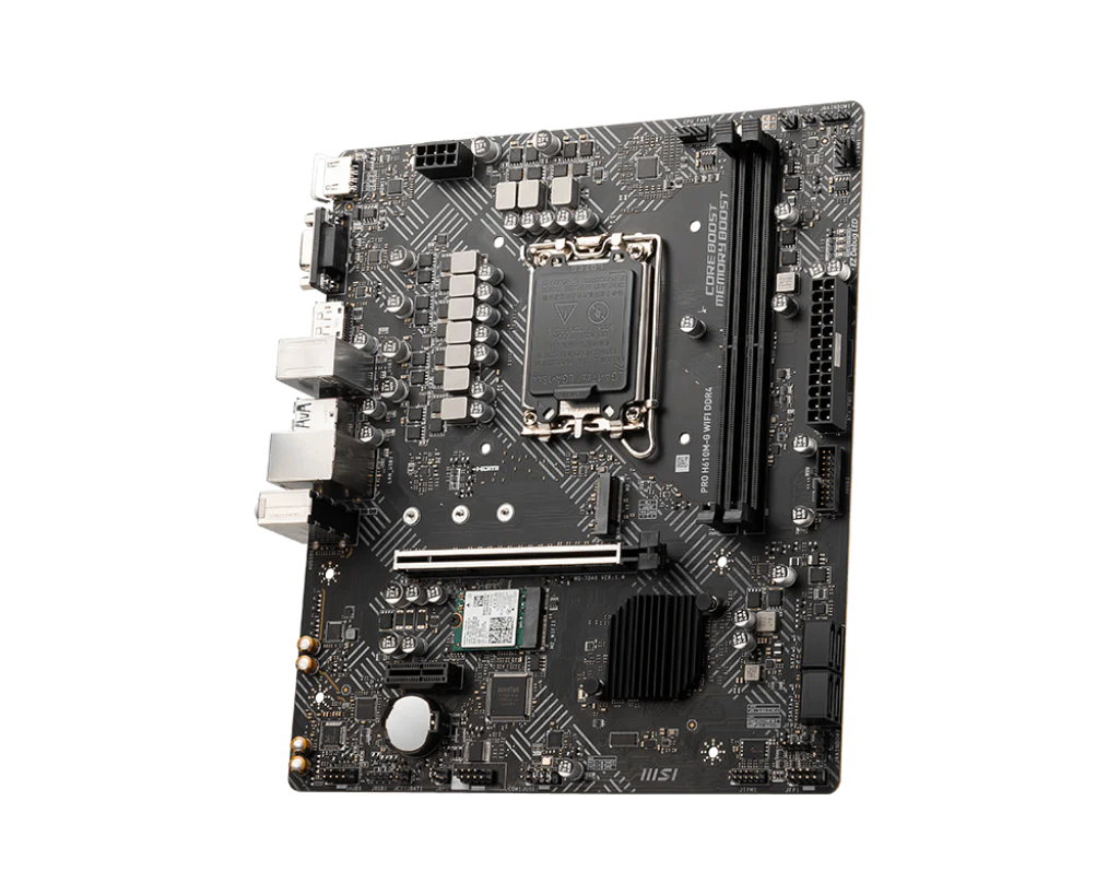 MSI Motherboard pro H610m-G WIFI DDR4 - Image 3
