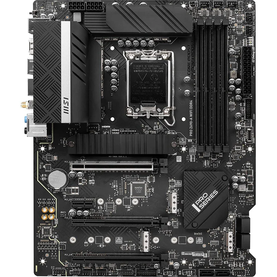 MSI Motherboard PRO Z690-A WIFI DDR4 Slight Used - Image 2