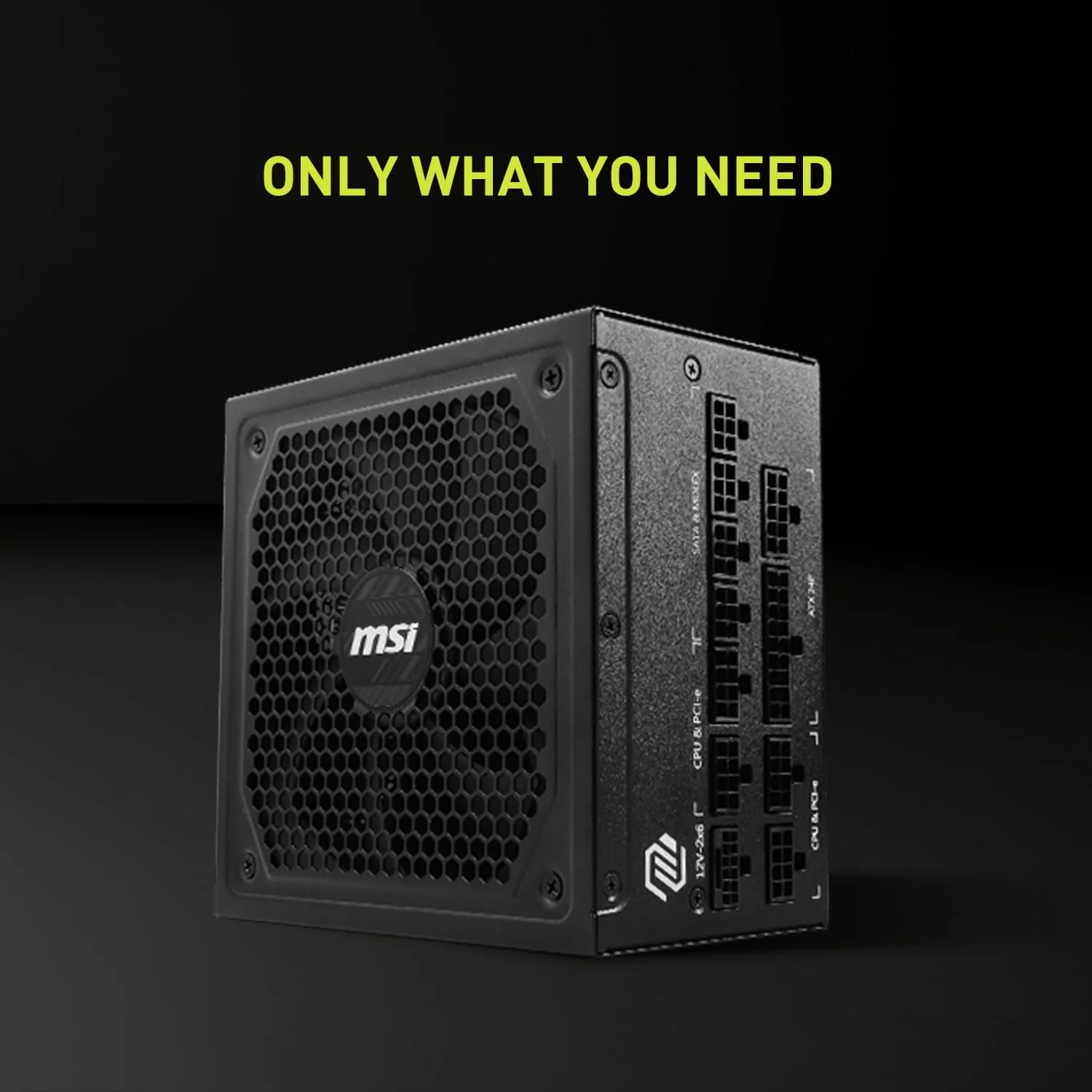 MSI Power Supply MAG A1000GL PCIE 5 Gaming 80 Plus Gold - Image 4