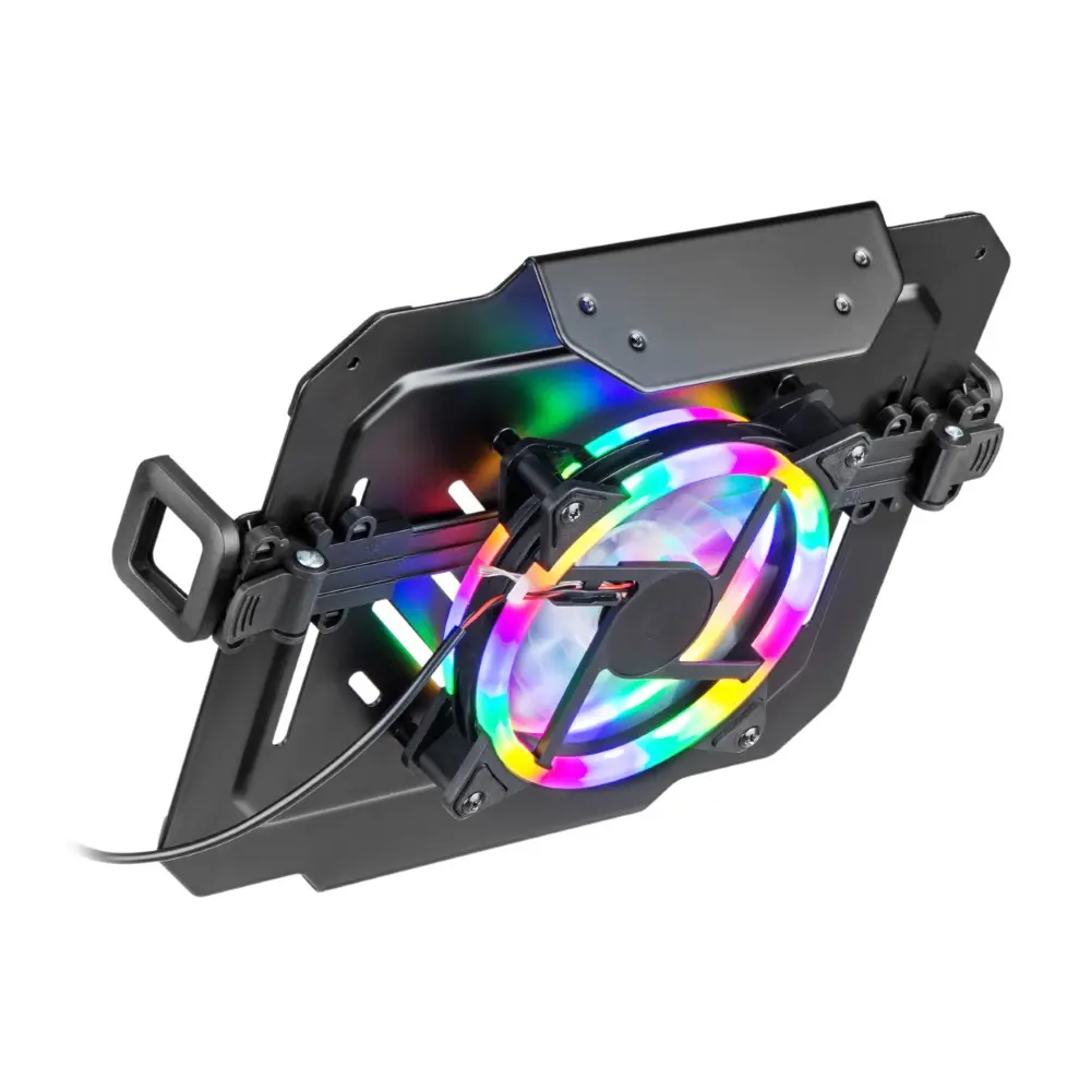 MXG Laptop Stand LH-01R Universal Laptop Holder With RGB Cooling Fan - Image 2