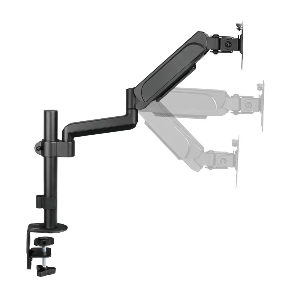 MXG LED Stand PMA-12 Single Monitor Pole-Mounted Spring-Assisted Monitor Arm - Image 4